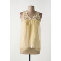 ALAN RED - Débardeur or en polyester - Femme - Taille 36 - Modz