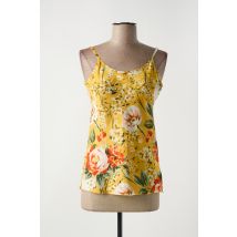ELEONORA AMADEI - Top jaune en polyester - Femme - Taille 42 - Modz