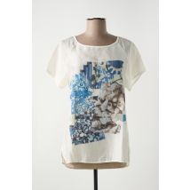 ELEONORA AMADEI - T-shirt blanc en soie - Femme - Taille 44 - Modz