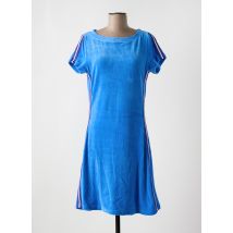 BAKERY LADIES - Robe mi-longue bleu en coton - Femme - Taille 38 - Modz