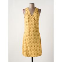 BAKERY LADIES - Robe mi-longue jaune en tencel - Femme - Taille 38 - Modz