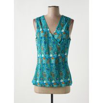 BAKERY LADIES - Débardeur bleu en tencel - Femme - Taille 38 - Modz