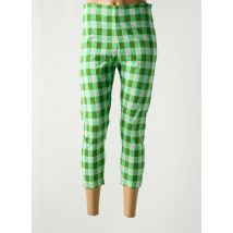 BAKERY LADIES - Pantalon 7/8 vert en coton - Femme - Taille 38 - Modz
