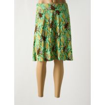 BAKERY LADIES - Jupe mi-longue vert en viscose - Femme - Taille 38 - Modz