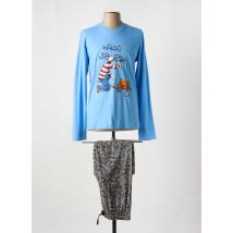 SOY - Pyjama bleu en coton - Homme - Taille 38 - Modz