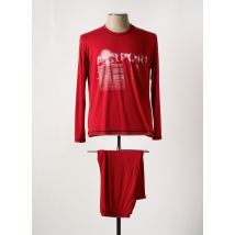 CHRISTIAN CANE - Pyjama rouge en viscose - Homme - Taille 46 - Modz