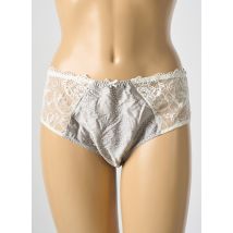 SIMONE PERELE - Culotte gris en soie - Femme - Taille 42 - Modz