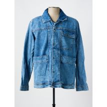 PIONEER - Veste casual bleu en coton - Homme - Taille L - Modz