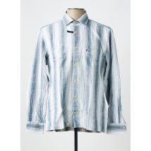 JUPITER - Chemise manches longues bleu en coton - Homme - Taille L - Modz