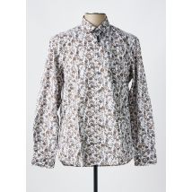 JUPITER - Chemise manches longues blanc en coton - Homme - Taille L - Modz