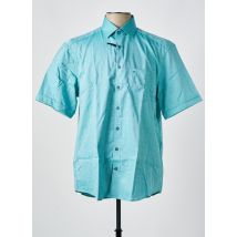JUPITER - Chemise manches courtes bleu clair en coton - Homme - Taille L - Modz
