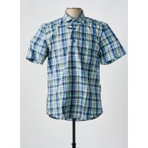 JUPITER - Chemise manches courtes bleu en coton - Homme - Taille L - Modz
