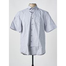 JUPITER - Chemise manches courtes bleu en coton - Homme - Taille L - Modz
