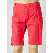PIONEER - Bermuda rouge en coton - Homme - Taille W34 - Modz