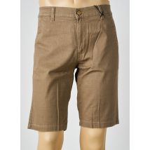 PIONEER - Bermuda marron en coton - Homme - Taille 46 - Modz