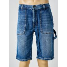 PIONEER - Bermuda bleu en coton - Homme - Taille W34 - Modz
