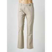 PIONEER - Pantalon chino marron en coton - Homme - Taille 44 - Modz