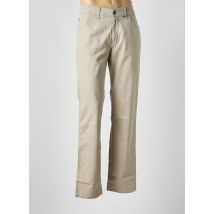 PIONEER - Pantalon droit beige en coton - Homme - Taille 44 - Modz