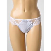 LISE CHARMEL - Tanga blanc en polyamide - Femme - Taille 40 - Modz