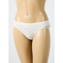 CHANTAL THOMASS - Tanga blanc en polyamide - Femme - Taille 42 - Modz
