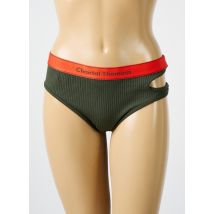 CHANTAL THOMASS - Tanga vert en coton - Femme - Taille 42 - Modz
