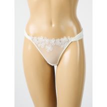 RITRATTI - String blanc en polyester - Femme - Taille 40 - Modz