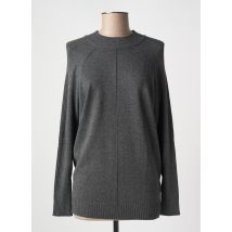 MARBLE - Pull gris en viscose - Femme - Taille 40 - Modz
