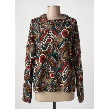 CHRISTINE LAURE - Pull col roulé rouge en polyester - Femme - Taille 46 - Modz