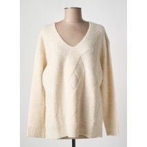 ELLEMME - Pull beige en acrylique - Femme - Taille 46 - Modz