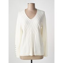 MARBLE - Pull beige en viscose - Femme - Taille 46 - Modz