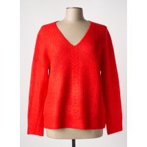 CHRISTINE LAURE - Pull orange en acrylique - Femme - Taille 48 - Modz