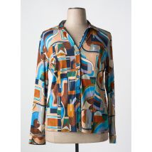 TINTA STYLE - Chemisier marron en viscose - Femme - Taille 48 - Modz