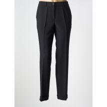 BARILOCHE - Pantalon chino noir en polyester - Femme - Taille 50 - Modz