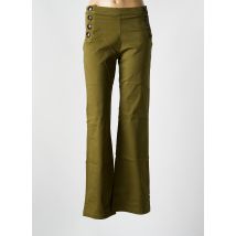 ARTLOVE - Pantalon flare vert en coton - Femme - Taille 38 - Modz