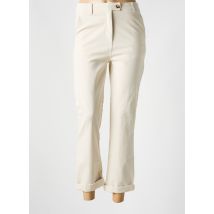 Y'COO - Pantacourt beige en coton - Femme - Taille 36 - Modz