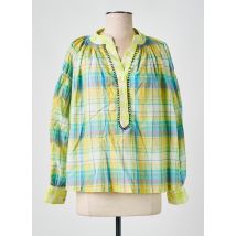 ORFEO - Blouse jaune en coton - Femme - Taille 36 - Modz
