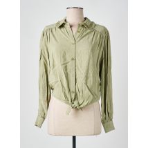 ORFEO - Chemisier vert en lyocell - Femme - Taille 38 - Modz