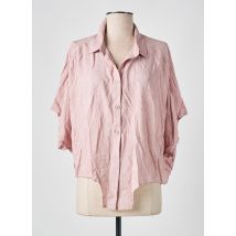 ORFEO - Chemisier rose en lyocell - Femme - Taille 38 - Modz