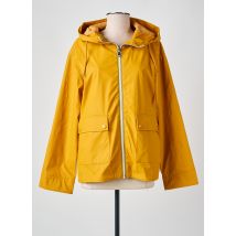 GIOVANNI - Coupe-vent jaune en polyurethane - Femme - Taille 40 - Modz