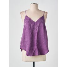 ORFEO - Top violet en cuppro - Femme - Taille 40 - Modz