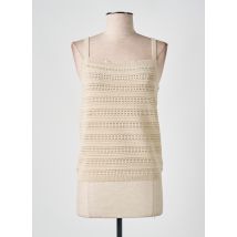 NUMPH - Pull beige en coton - Femme - Taille 36 - Modz