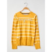 J&JOY - Sweat-shirt jaune en coton - Fille - Taille TU - Modz