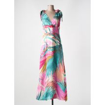 GEISHA - Robe longue rose en viscose - Femme - Taille 34 - Modz