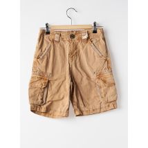 J&JOY - Bermuda marron en coton - Garçon - Taille TU - Modz