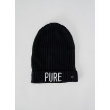 GARCIA - Bonnet noir en acrylique - Homme - Taille TU - Modz