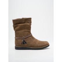 NOËL - Bottines/Boots marron en cuir - Fille - Taille 34 - Modz