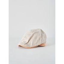 FLECHET - Casquette beige en lin - Homme - Taille 57 - Modz