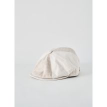 FLECHET - Casquette beige en lin - Homme - Taille 55 - Modz