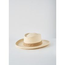 MIRALLES - Chapeau beige en autre matiere - Femme - Taille 62 - Modz