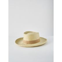 MIRALLES - Chapeau beige en autre matiere - Unisexe - Taille 58 - Modz